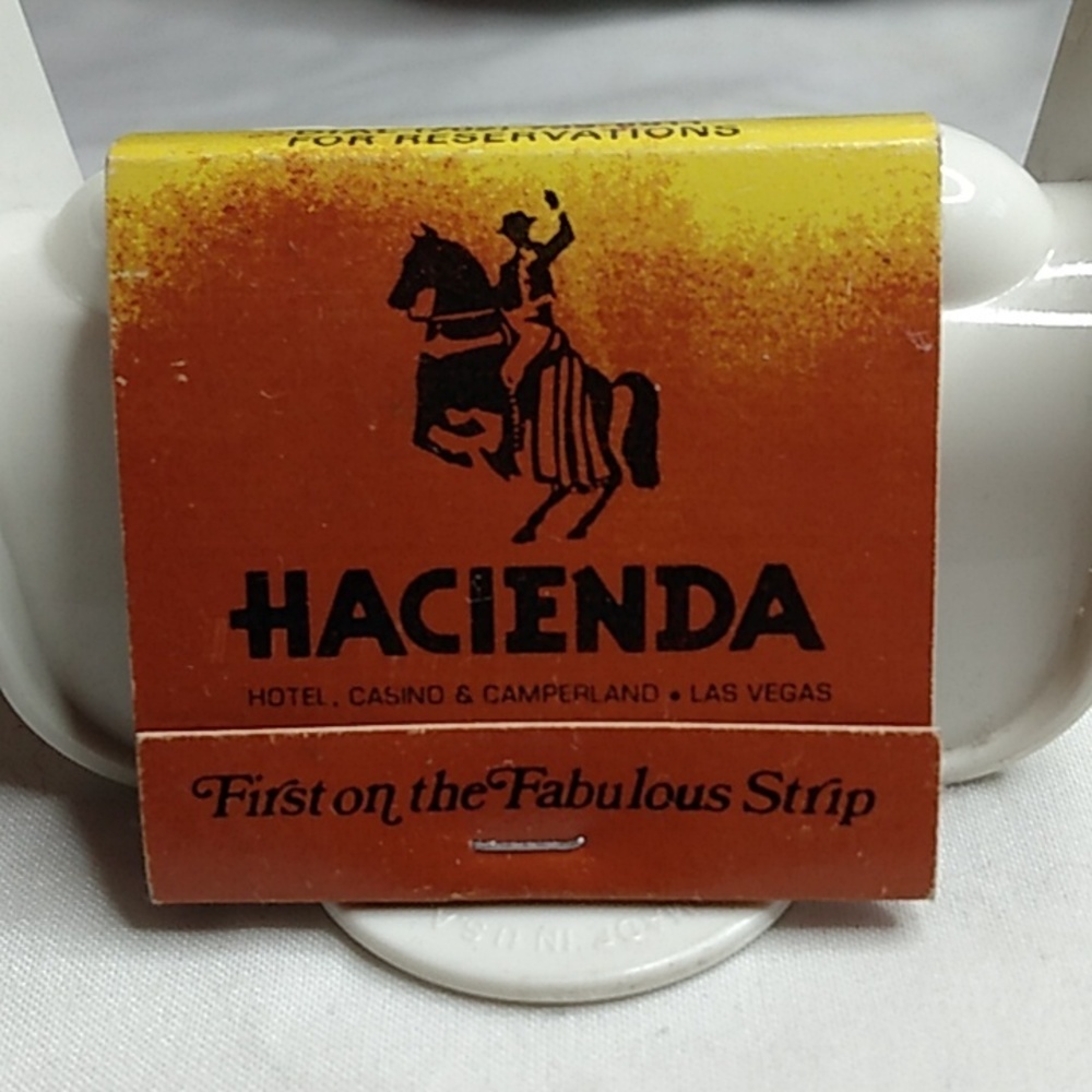 Vintage Hacienda Las Vegas Matchbook